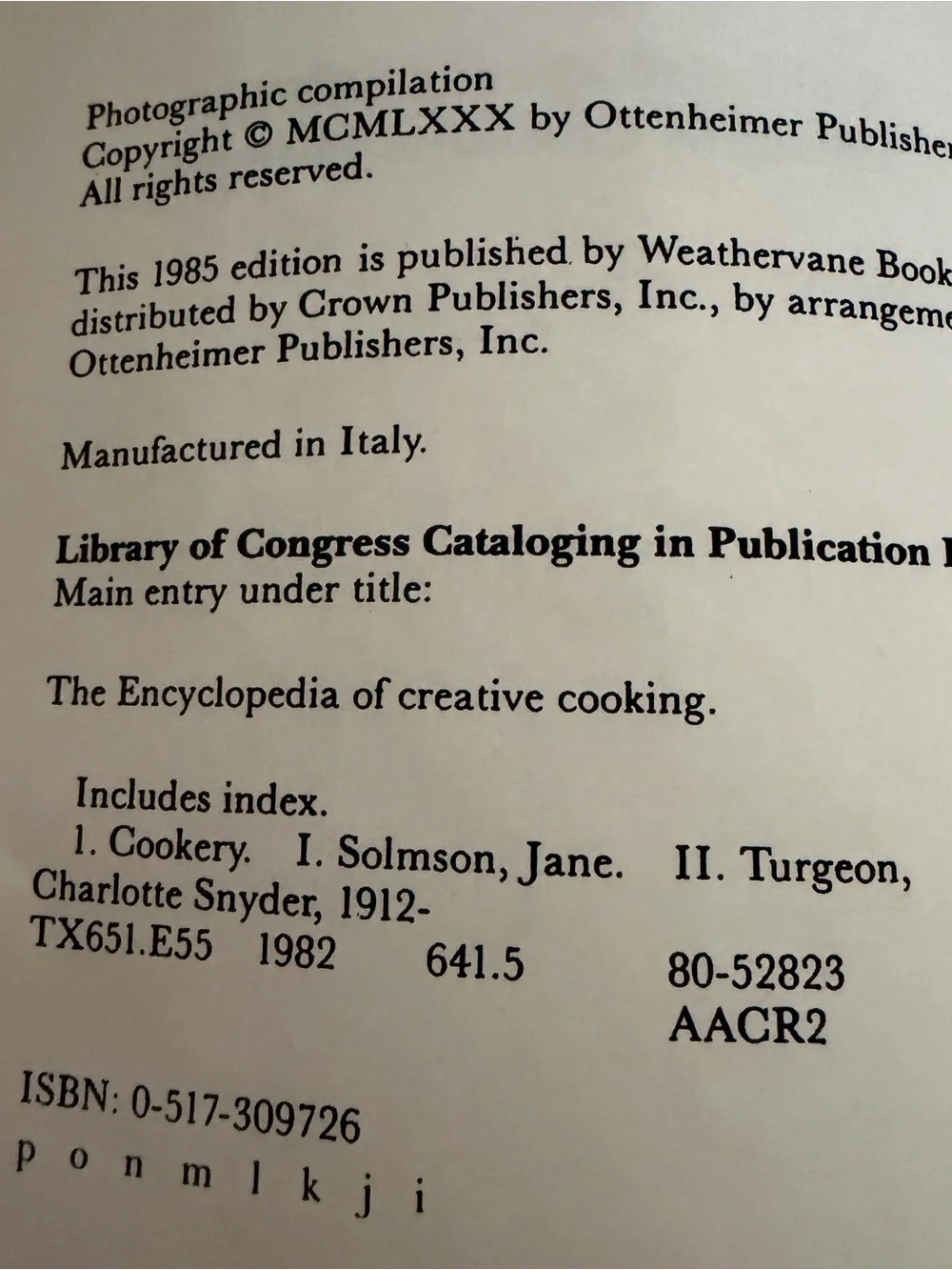 N/A published 1982